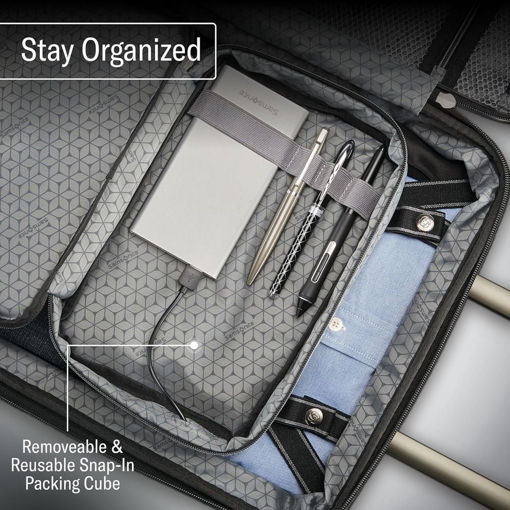 Lightweight 28-Inch Hardshell Luggage - Durable, 360° Spinner Wheels, Adjustable Handle, Expandable, TSA Lock - Purple