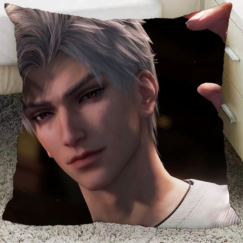 Game Love and Deepspace Sylus Pillow and Pillowcase Double Sided Pattern Throw Pillows 40x40cm