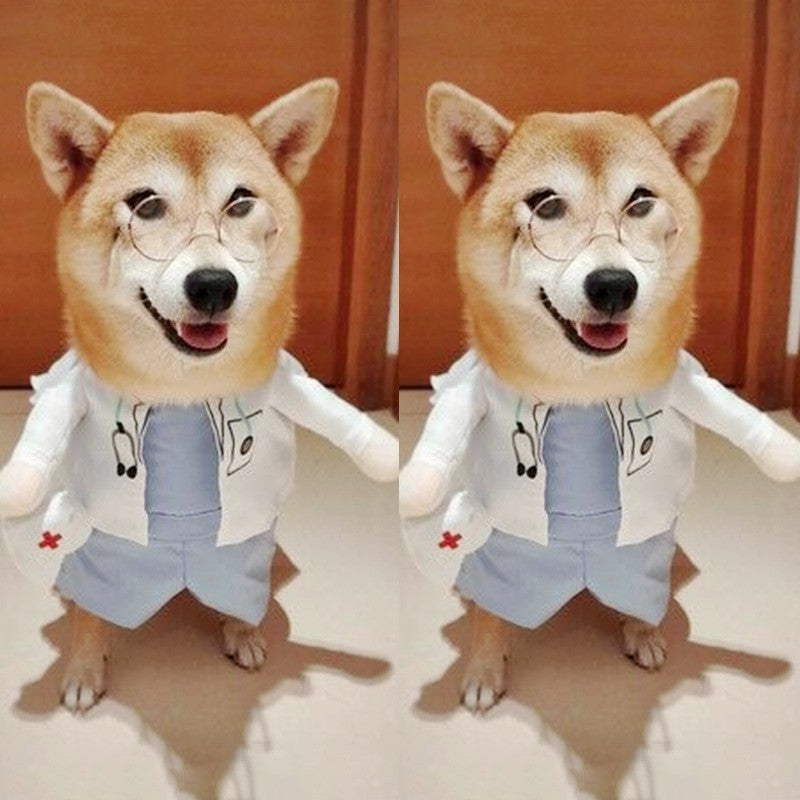 Roupas Divertidas para Gatos, Roupas de Cosplay para Cães e Gatos, Macacão para Pets, Vestido para Cães, Roupas para Chihuahua Bulldog Francês, Roupas para Cães