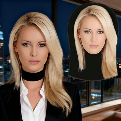 Blonde models cosplay the same party gear headgear as Internet celebrities and stars, masquerade ball equipment, and prank gifts
