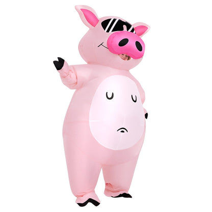 Adult Animal Inflatable Costume Anime Dress Suit Carnival Purim Halloween Party Cosplay Costumes for Man Woman