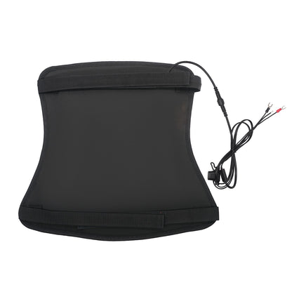 Assento Aquecido para Moto Almofada de Assento Elétrica Aquecida 12V para Moto Impermeável 3 Níveis de Controle Inteligente de Temperatura