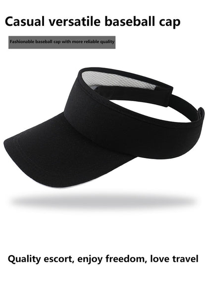 Sunshade and Sunscreen Hat for Men and Women Outdoor Sports Sun Hat UV Running Empty Top Hat Leisure Baseball Hat Women's Summer