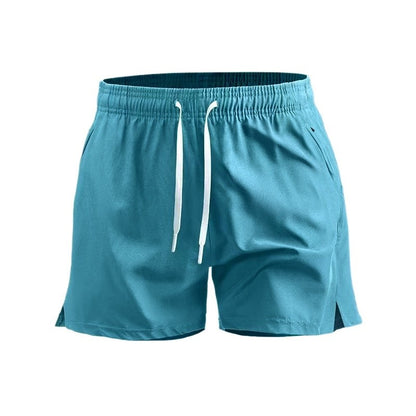 Men's Summer Sports Running Shorts Swim Trunks Quick Dry Shorts Breathable Drawstring With Pockets For Surfing Beach