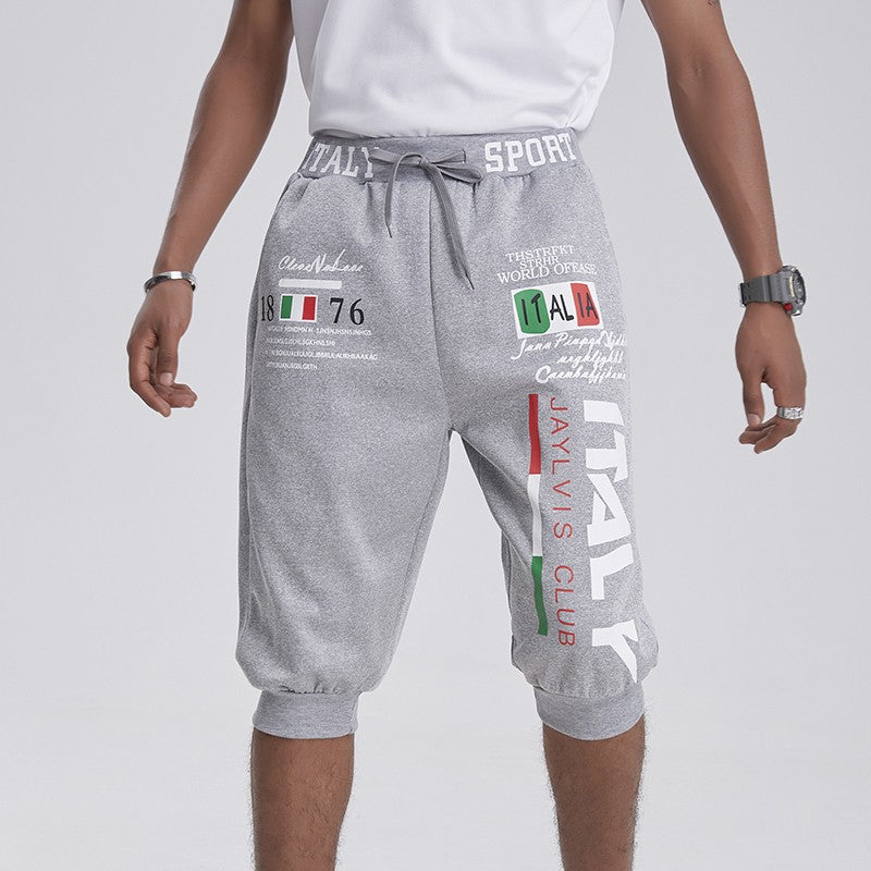 Men Streetwear Sweatpants Y2K Graffti Hip Hop Drawstring Waist Relaxed Fit Jogger Pants with Pockets Loose Drop Crotch Trousers