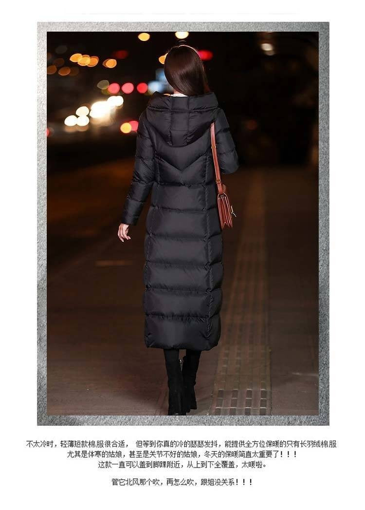 Women Autumn Winter Cotton Coat Korean Loose Long Cotton Padded Jacket Warm Thicken Hooded Parkas Coat 2025 New Women Outwear