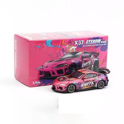 Novidade em Estoque 1:64 S33-02 Poprace Porshce Singer Dls Turbo Study Miniatura em Liga Fundida S29-01 Brinquedo Carro de Corrida Porshce