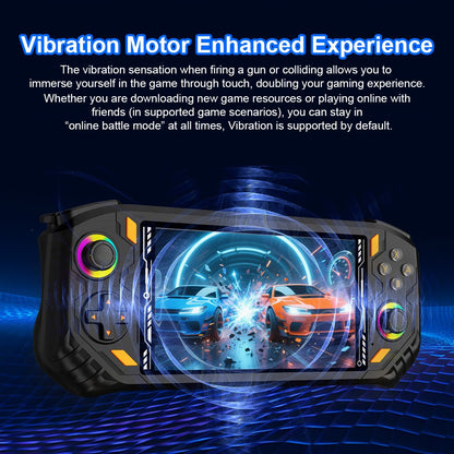 AISLPC RG52 MINI Handheld Game Console 5.5" IPS Screen 2.4 WIFI 22000+Games RK3562 Chip Dual System Portable Pocket Video Player