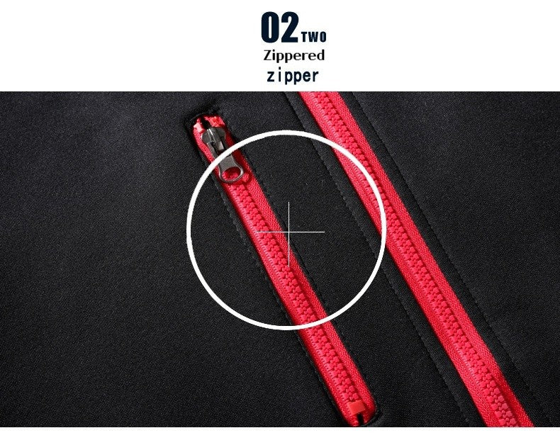 2025 Winter Men's Tracksuit Set Hooded Fleece Lined Jogging Suit Hoodie+Pants Casual Outfits Sportswear Fashion Men's Clothes