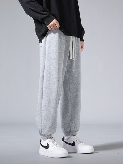 Men's Jogger Cotton/Polyester Sweatpants Big Size 8XL 7XL 6XL Sports Baggy Pants Sting Banding  Hip Hop Loose Harem Trousers