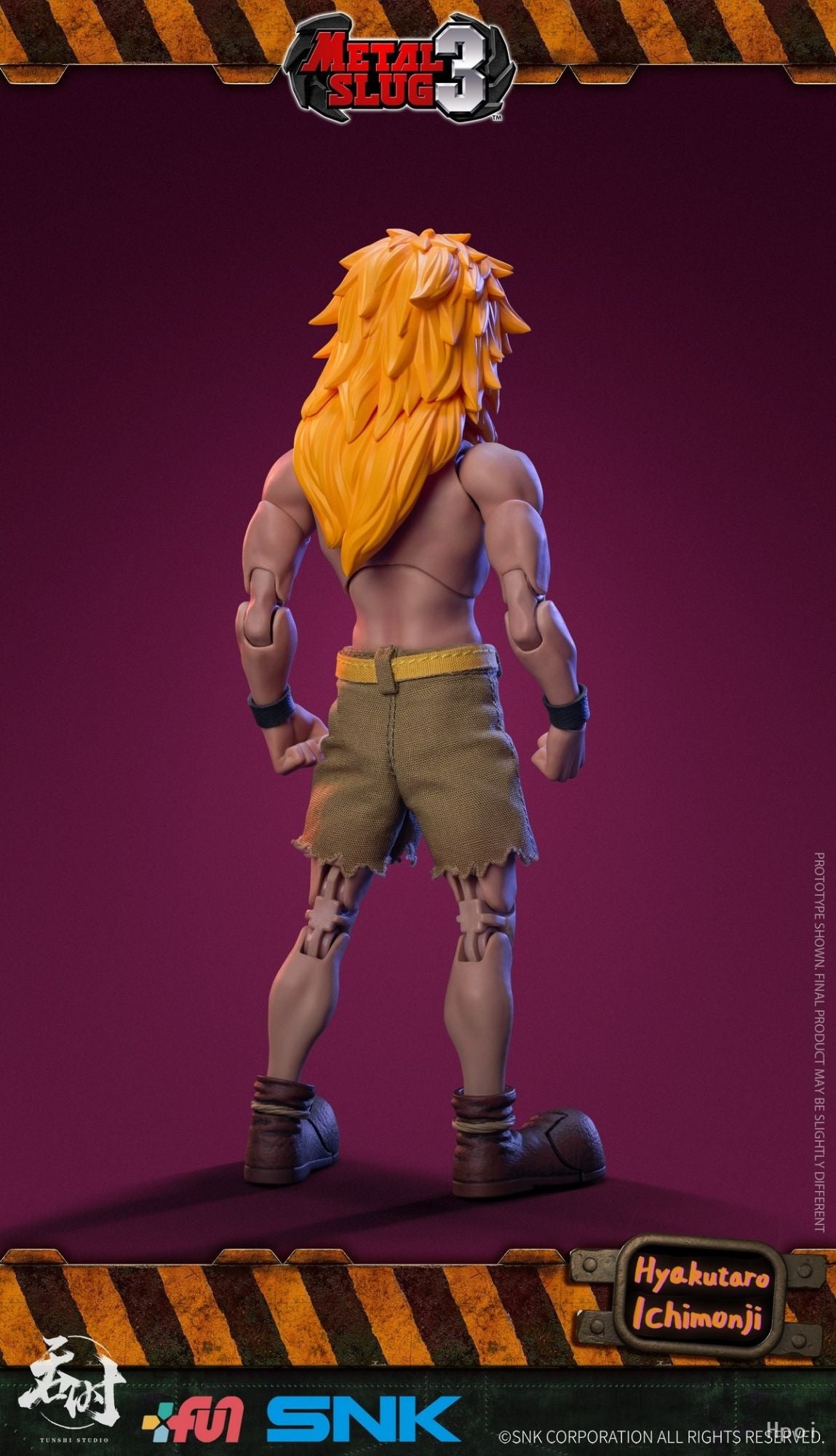 ?Em Dtock?Original Toki Studio Metal Slug 3 Ichimonji Hayakutaro 1/12Modelo de Personagem de Jogo de Metal Brinquedo de Presente