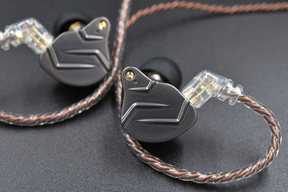 KZ ZSN Pro 1BA+1DD Hybrid technology HIFI Bass Earbuds Metal In Ear Earphones Bluetooth Headphone Sport Noise Cancelling Headset