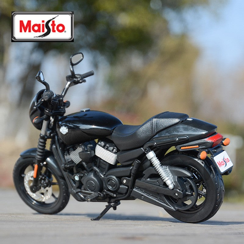 Maisto 1:12 Harley 2015 Street 750 Liga Moto Modelo Diecast Metal Brinquedo Corrida Moto Modelo Simulação Coleção Presente Infantil