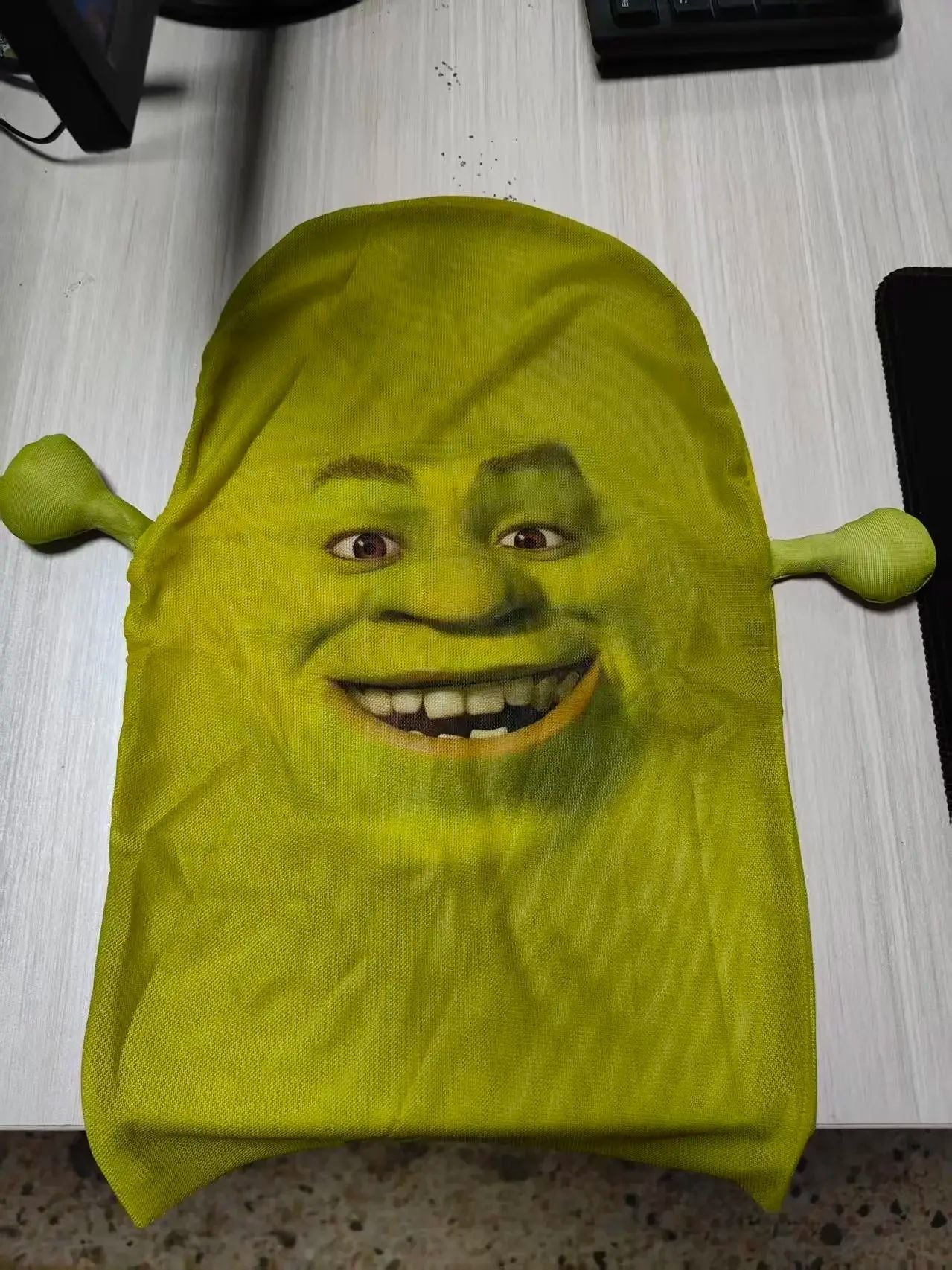 ?Shrek?3D Full Face Mask, Breathable, Party Funny Headgear Mask