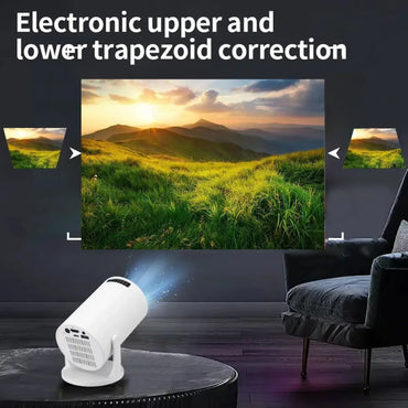 Novo Projetor 4K Android 11 HY300 Wifi6 290ANSI Allwinner H713 BT5.0 1080P 1280*720P Cinema Projetores Portáteis para Exterior?
