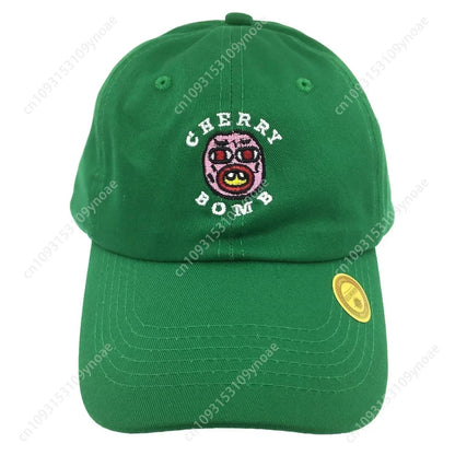 Tylers Cap Golf Cherry Bomb Baseball Hats Dad Caps The Creator Truck Hat Men Women Embroidered Logo Cotton Adjustable Outdoor