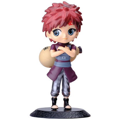 Bonecos de Anime Naruto Figuras de Ação Sakura Uchiha Gaara Kakashi Modelos em PVC para Decoração Coleção Presente Brinquedos 15cm