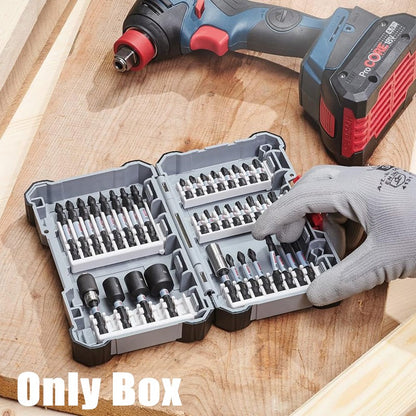 BOSCH 2608522363 Caixa de armazenamento de acessórios Chave de fenda Armazenamento Plásticos portáteis de alta dureza Caixa vazia Bosch Professional