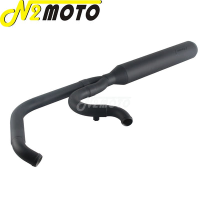 For Harley Softail Low Rider EI Diablo ST FXLRST FXRST 117 2022-2024 2-In-1 Full Length Exhaust System Stepped Head Muffler Pipe