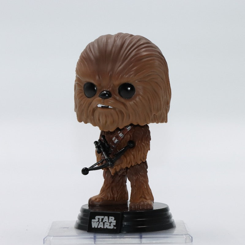 Funko Pop Original Star Wars Chewbacca #596 Boneco de Ação Figura de Vinil Modelo de Brinquedo Presente Boneca Colecionável Decoração