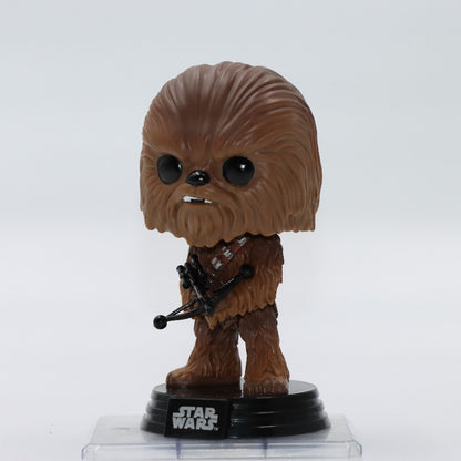 Funko Pop Original Star Wars Chewbacca #596 Boneco de Ação Figura de Vinil Modelo de Brinquedo Presente Boneca Colecionável Decoração