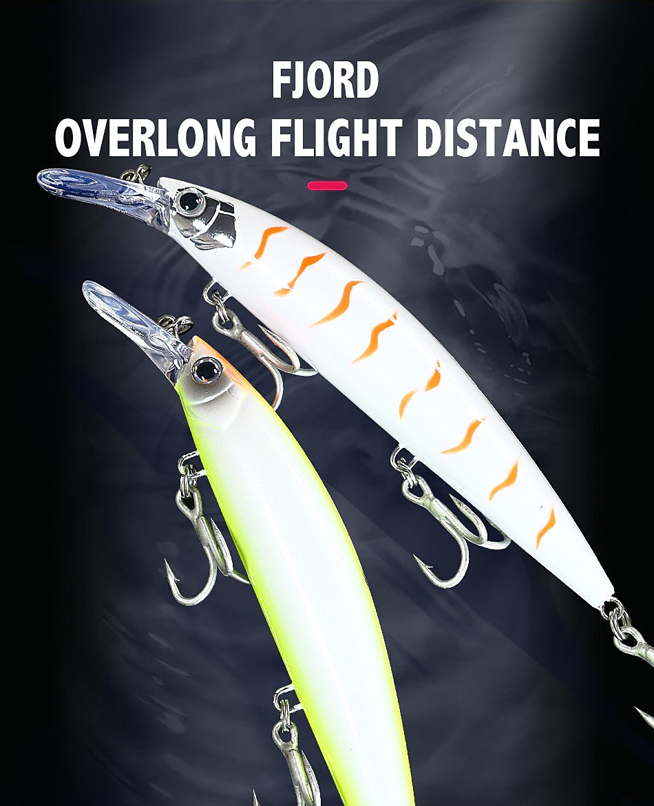 FJORD 110S 37g 90S 29g 70S 17g Heavy Sinking Minnow Fishing Lures Saltwater Freshwater Long Casting Sea Artificial Bait Jerkbait