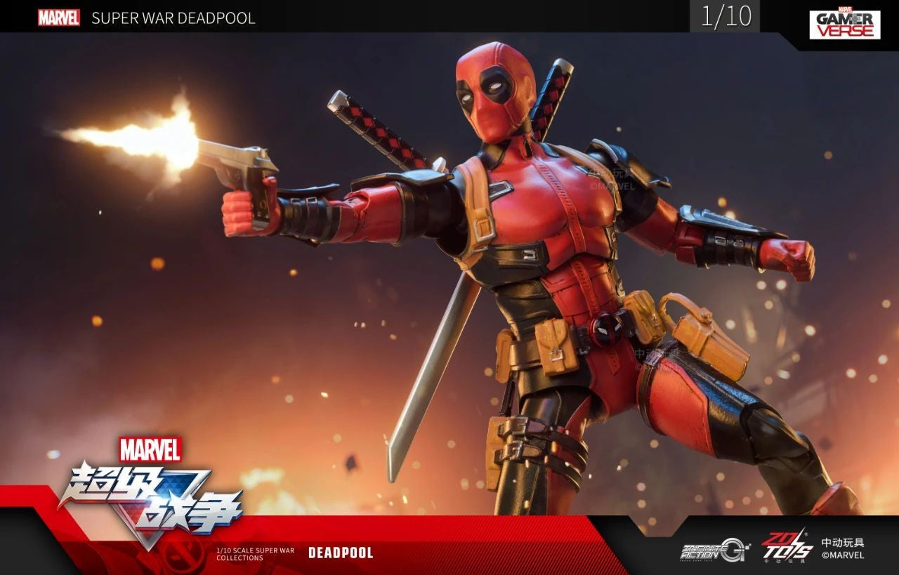 ZD Toys Deadpool & Wolverine Bonecos de Ação Deadpool na Caixa Wolverine Coleção Bonecos de Ação Adultos Brinquedo Infantil