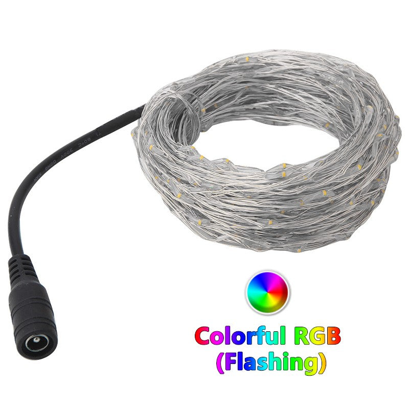 IP65 LED Copper Wire Fairy Lights DC 12V Powered Flexible String 5M 50Lamp 10M 100Lamps for Indoor Outdoor Party Festival Decor