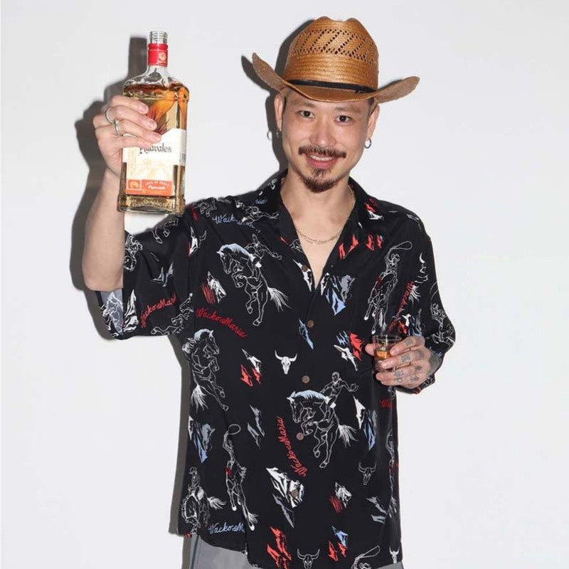 Latest Trend WACKO MARIA 25SS Vintage Denim Rope Crop Casual Hawaii Beach Holiday Mens Womens Casual Short Sleeve Shirt Tops