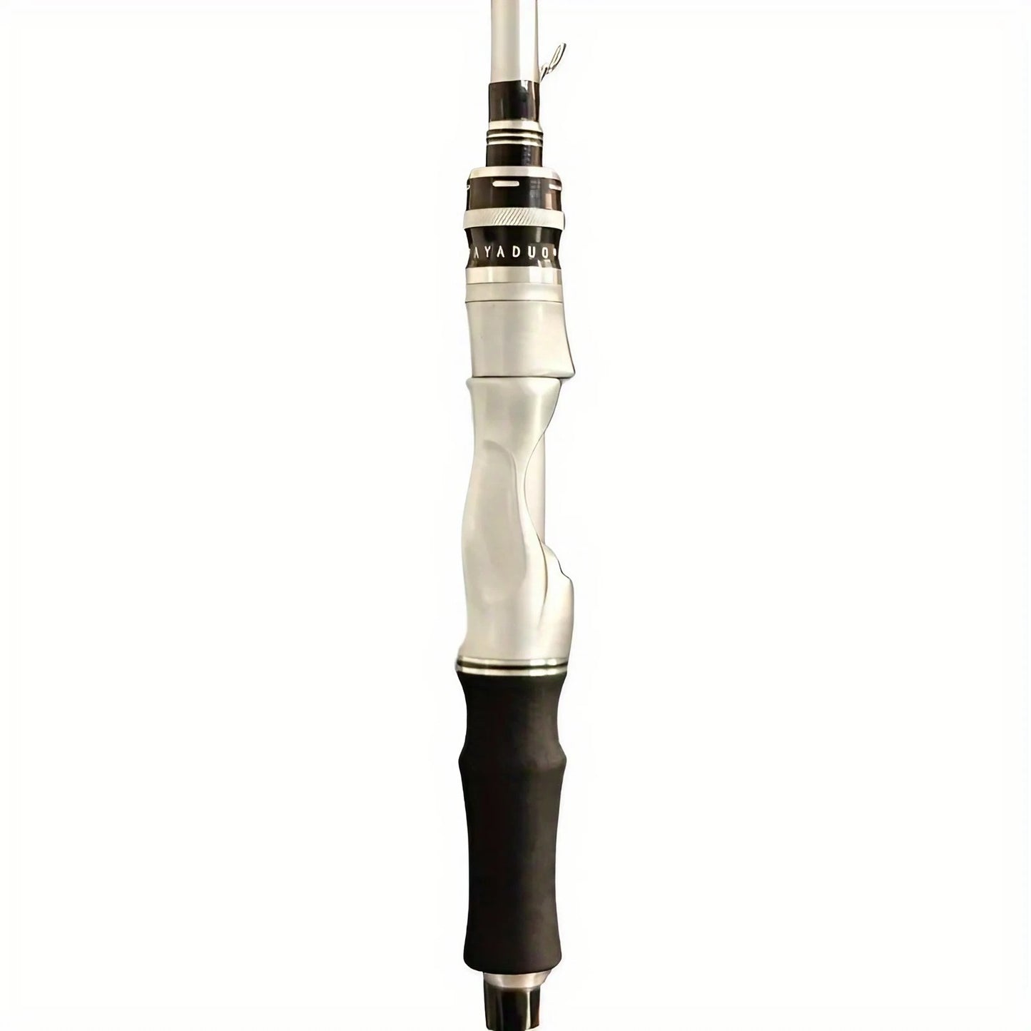 180cm/ 70.86 polegadas - Vara de Pesca de Fibra de Carbono Prateada para Iscas - Afinação M, Ação Média-Rápida - Usada em Água Doce e Salgada