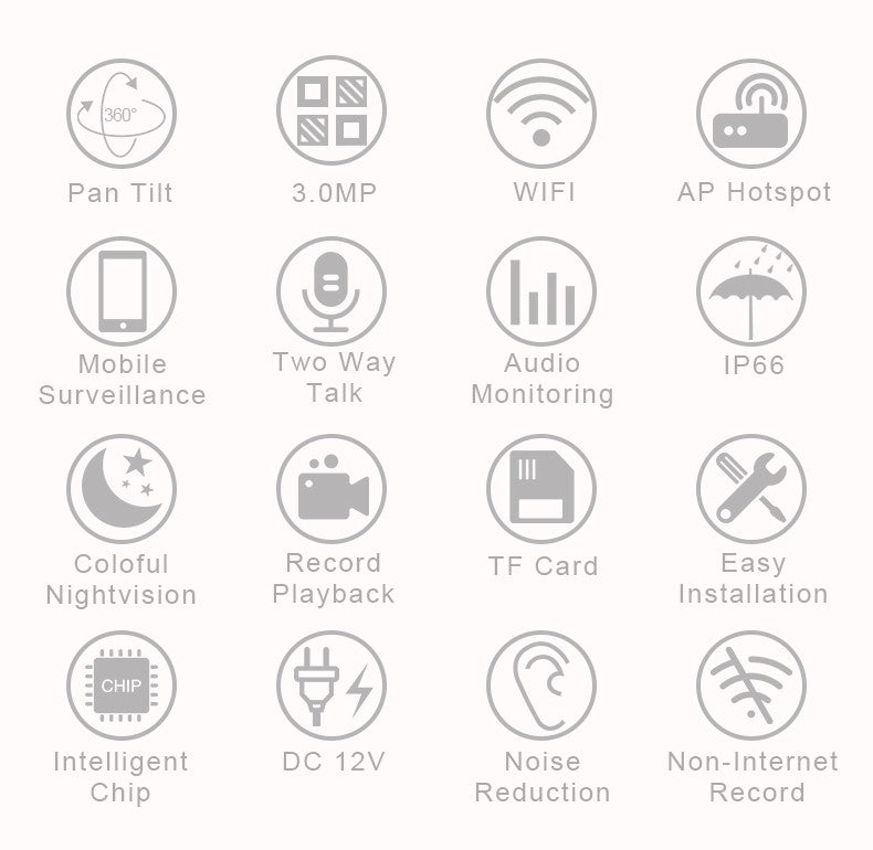 Ycc365 Plus 1080P PTZ Wifi IP Camera Outdoor 4X Digital Zoom AI Human Detect Wireless Camera Audio Security CCTV Wifi Monitor