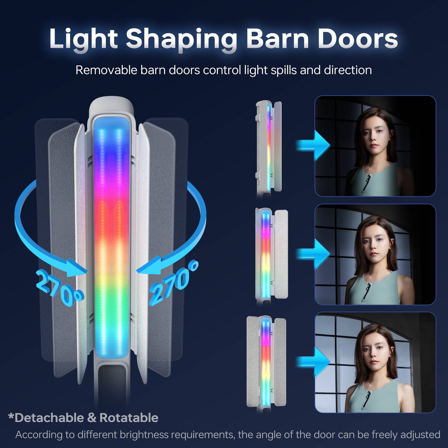 ZHIYUN Oficial CINEPEER CF100 100W RGB Bastão de Luz Portátil Luzes LED 2700K-6500K para Foto Vídeo Streaming Iluminação Fotográfica