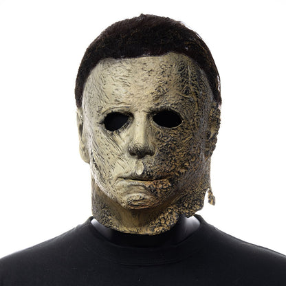 2022 Halloween Ends Michael Myers Horror Mask Cosplay Bloody Creepy Demon Killer Latex Helmet Party Carnival Costume Props
