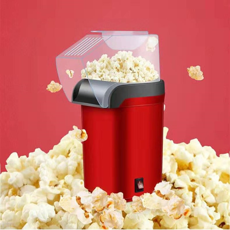 Máquina de Pipoca Mini Máquina de Pipoca Elétrica Eletrodoméstico Máquina de Pipoca Totalmente Automática para Cozinha Doméstica