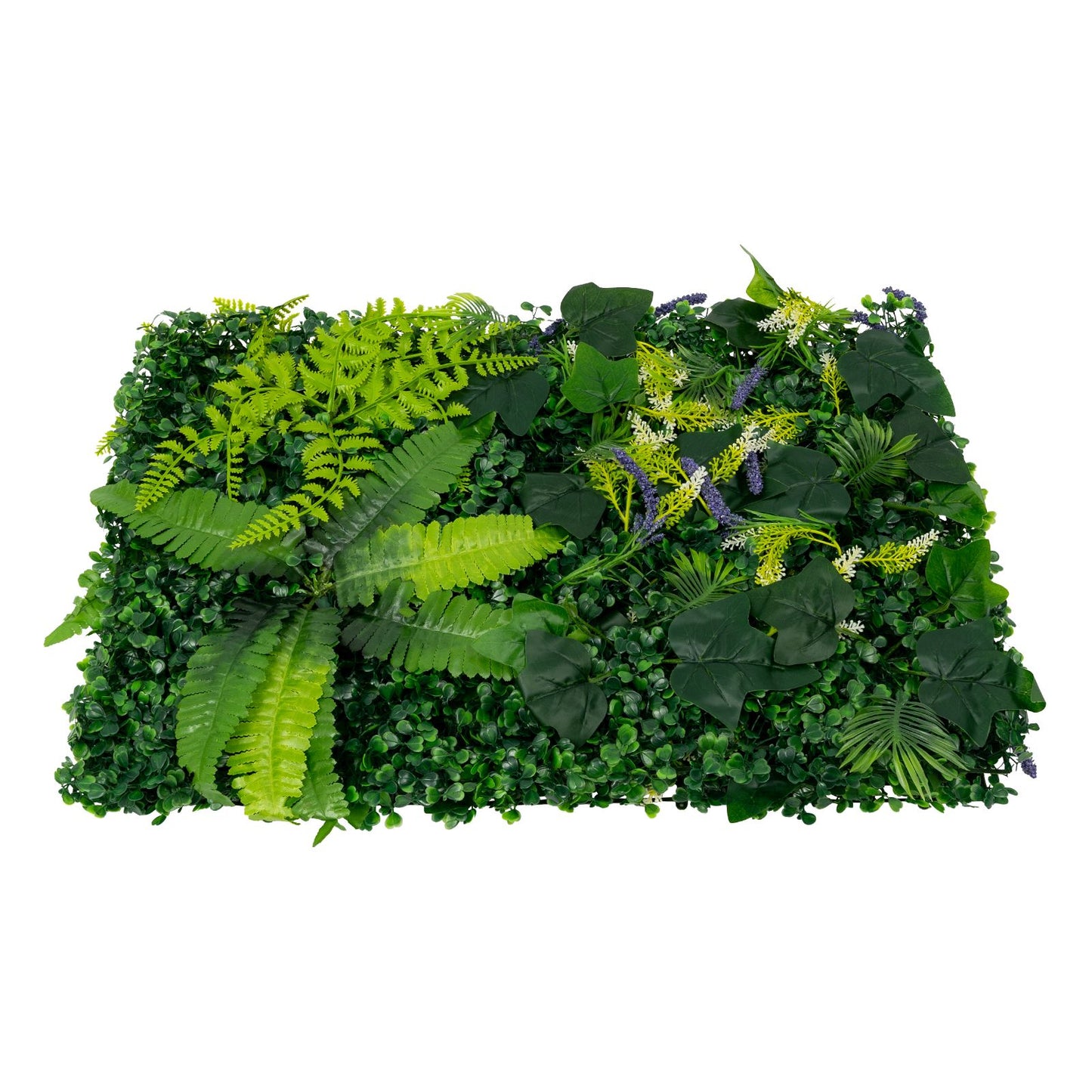 6 Pack Artificial Greenery Wall 60x40cm Faux Plant Panel for Garden Balcony Porch Wedding Party Indoor Outdoor Decoration
