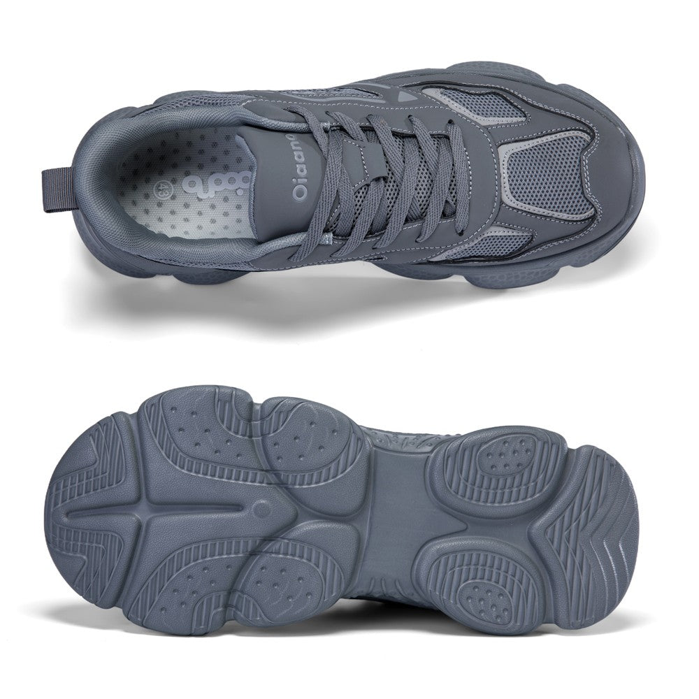 Oiaano 36-47 Big Size Unisex Man Shoes Woman Minimalist Casual Sneakers Leather Breathable Mesh Sport Running Wide Toe Barefoot