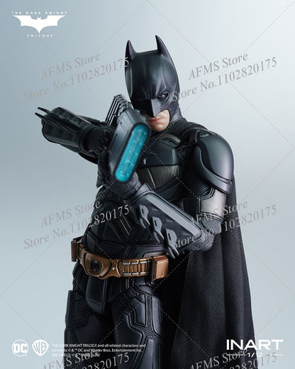 INART 1/12 Boneco Soldado Masculino Batman Christian Bale O Cavaleiro das Trevas Ressurge Herói da Luta Eterna Figura de Ação de 6 Polegadas para Coleção