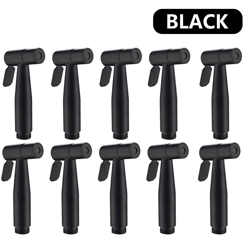 Pulverizador de Torneira de Banheiro Portátil, Pulverizador de Aço Inoxidável, Pistola de Pulverização de Bidê Manual, Chuveiro Higiênico de Limpeza Automática, Torneira Manual de Banheiro