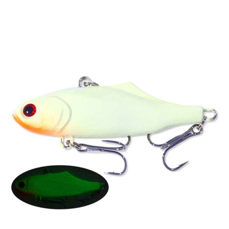 1 unidade de isca de pesca VIB de inverno 7cm 24g, iscas de pesca de inverno de arremesso longo que afundam, iscas artificiais Crankbait