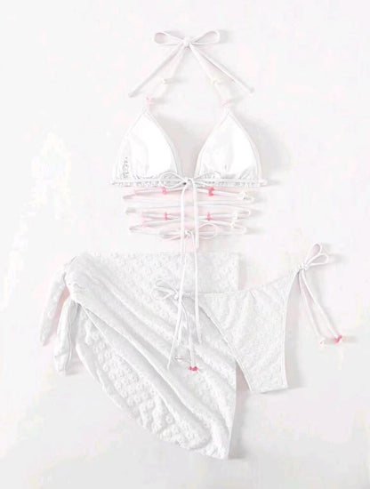 Pink Sexy Bikinis Swimsuits Women's Swimwear Push Up Female Beach Swimming Wear Girls Bathing Suits Brazilian Bikini Pool Bather