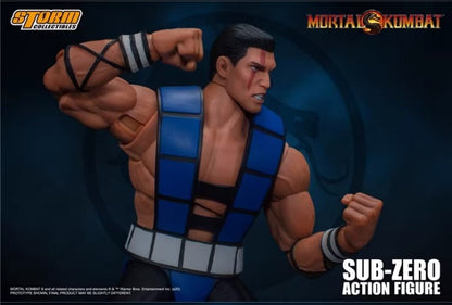 ?Original?Storm Collectibles 1/12 Scale Mortal Kombat Sub-Zero Unmasked Version Action Figure Model Classic Toys