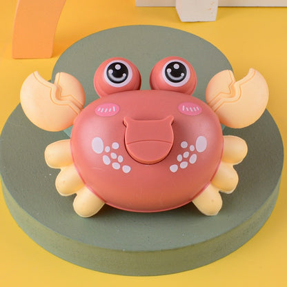 Crab Toy for Babies Walking Dancing Creative Funny Cute Crawling Press Toys Educational Toddler Kids Birthday Christmas Gifts