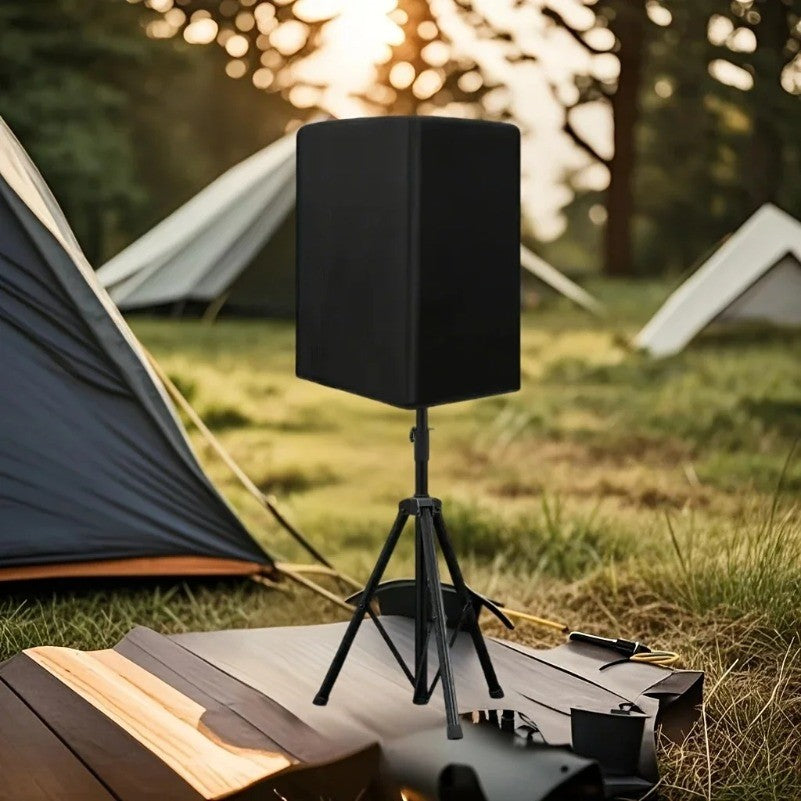 Capas Impermeáveis para Caixas de Som, Proteção à Prova de Poeira em Tecido Oxford 210D para Sistemas de Áudio Internos e Externos e Home Theater