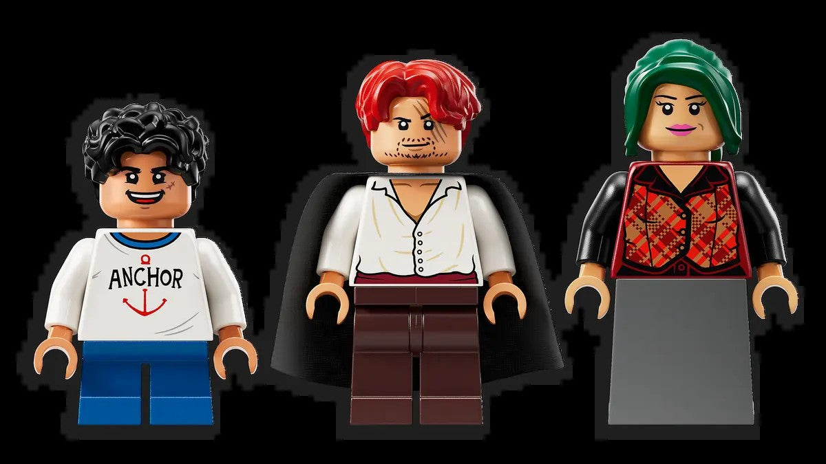 LEGO One Piece Série 75636 Cabana Moinho de Vento Vila Modelo Anime Blocos de Construção de Brinquedo de Presente