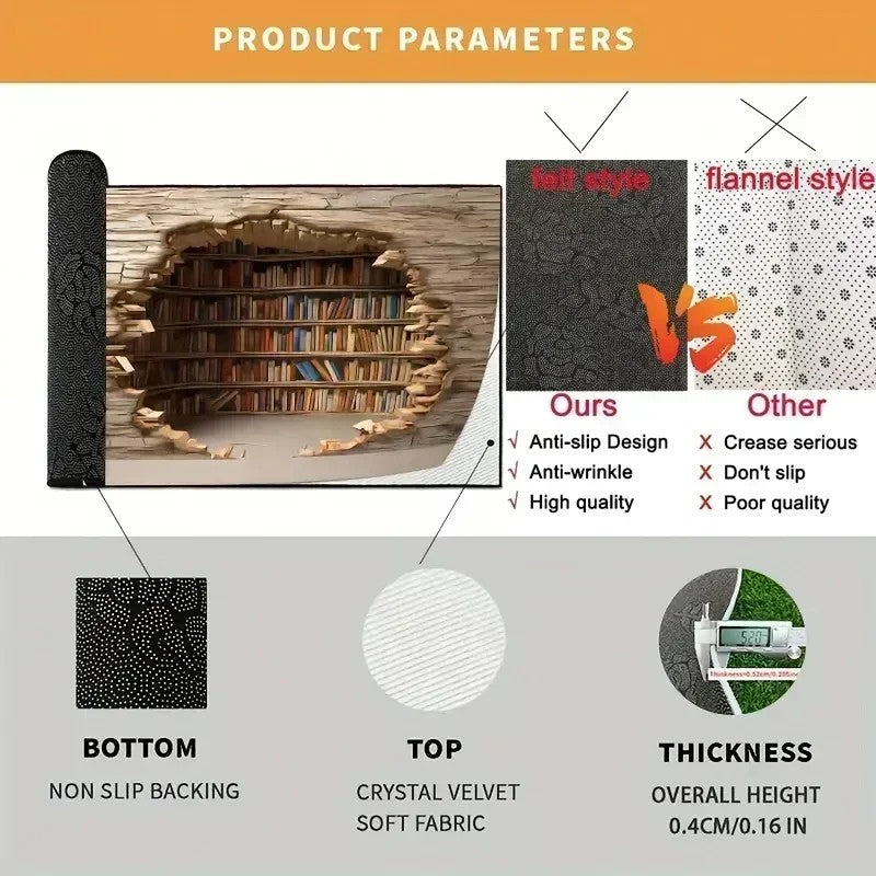 Abstract Geometric Large Rugs for Living Room Nordic Retro Room Decoration Home Mats Non-slip Washable Bedroom Cloakroom Carpet