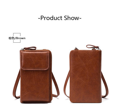 Mini versatile women's phone bag, women's crossbody bag, large capacity fashionable niche phone bag