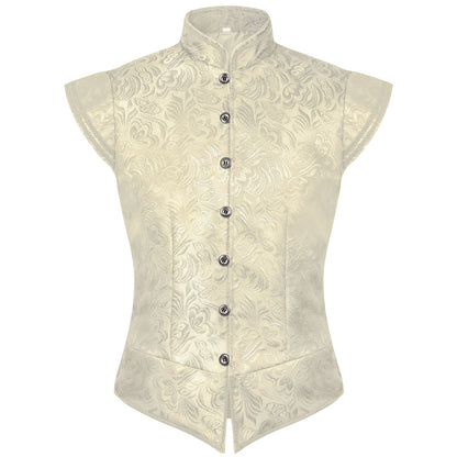 Mens Tudor Doublet Vest Victorian Medieval Renaissance Tudor Prince King Costume Ren Faire Jerkin Vest Waistcoat