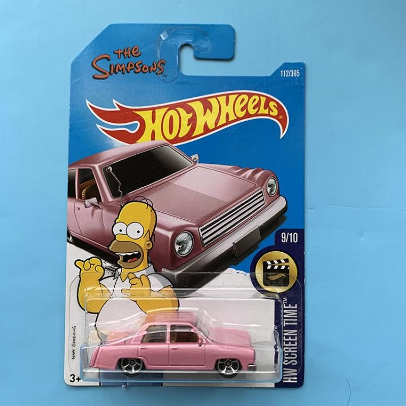Hot Wheels Cars The Simpson 1/64 Collection Die-cast Model Car