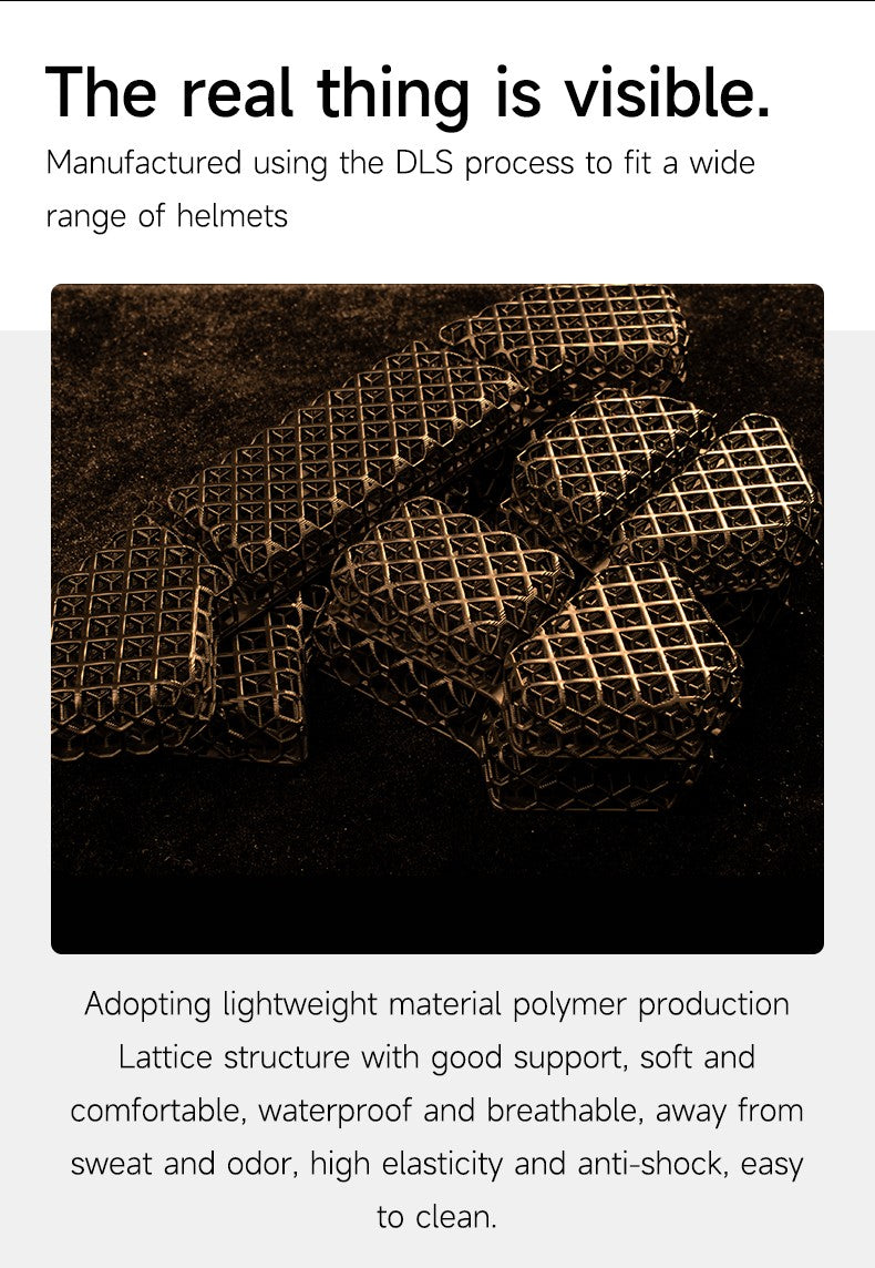 Tactical helmet polymer honeycomb 3D printed inner pad padding breathable hunting helmet accessories upgraded version