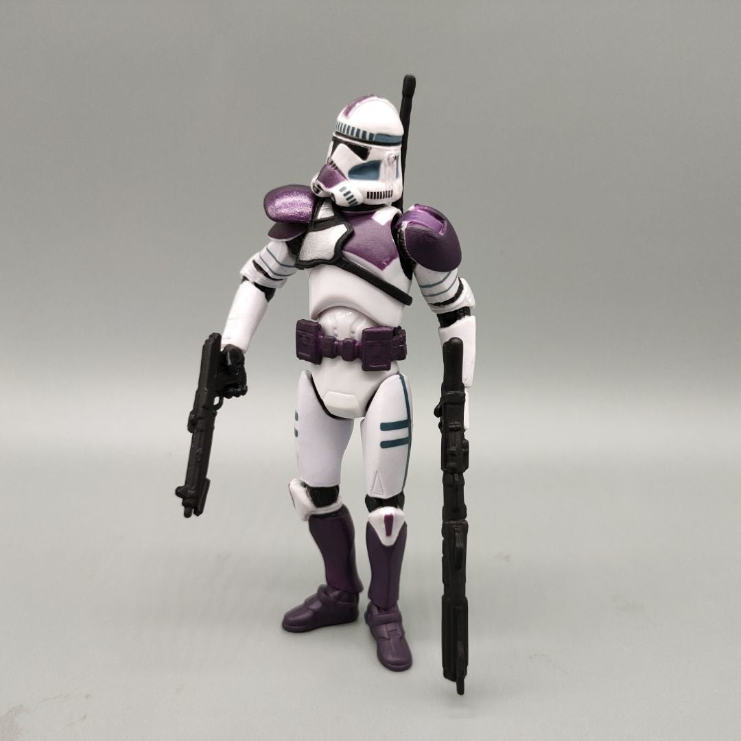 Lote de 3 Bonecos Soltos Star Wars Elite Force 501st 442nd Shadow Utapau Gree Shock Battalion Trooper 3.75" Coleção